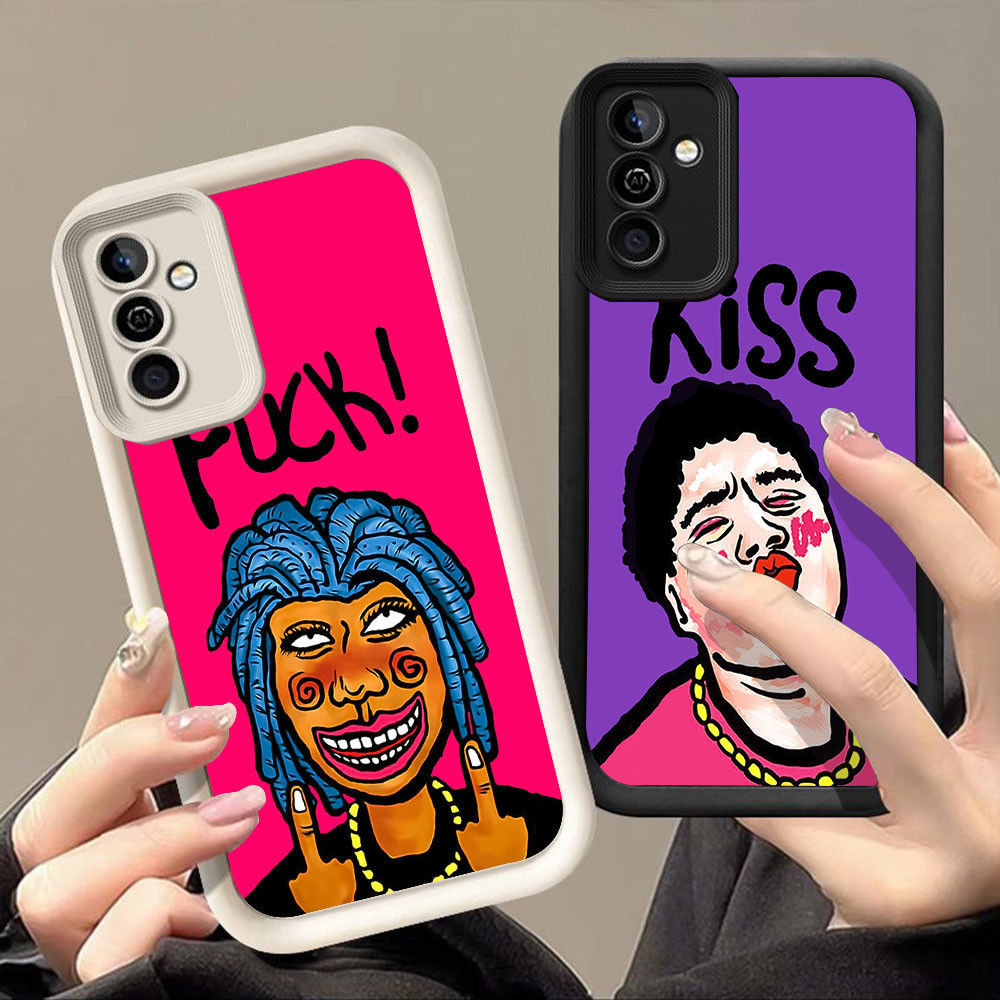 SAMSUNG เคสสําหรับSamsung S25 Ultra A24 A25 A34 A05S A35 A14 A15 A04s A16 A54 A26 A36 A56 5G Q-91 Ki