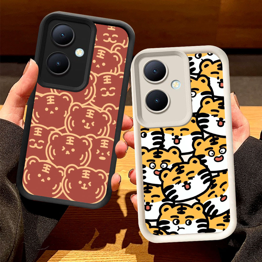 O-65 Tiger สําหรับ Xiaomi Redmi Poco K60 A2 13C C65 A1 Ultra สีดําและสีขาว