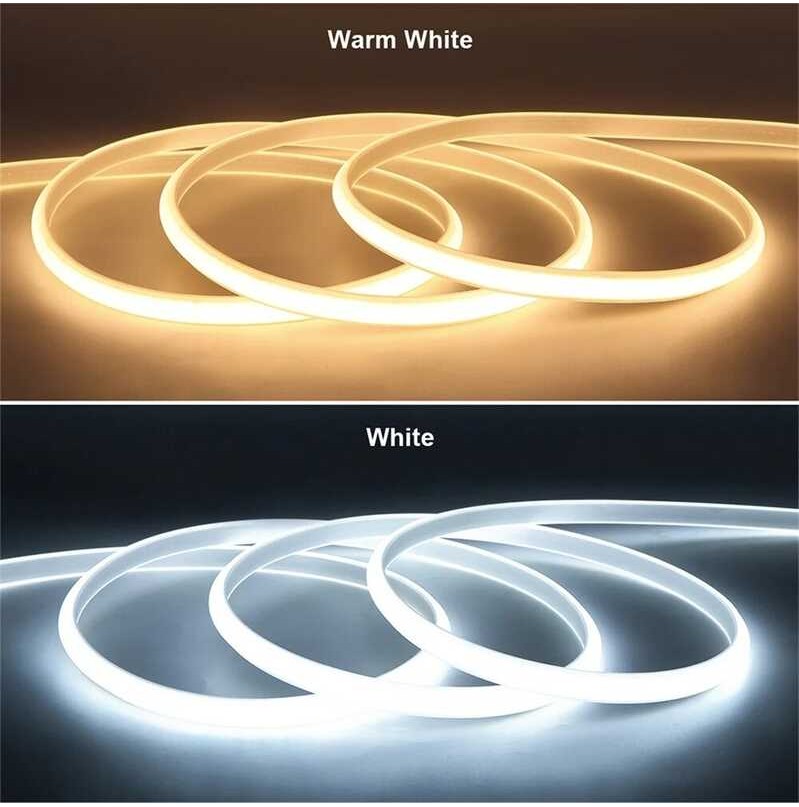 220V Seville Led Strip กาวความสว่างสูง COB Led Strip สำหรับห้อง Waterproo