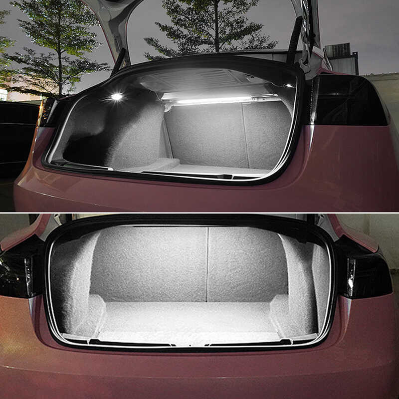 ி สำหรับ Tesla Model 3 ไฟ ไฟท้ายรถ Bright Lighting บรรยากาศการตกแ