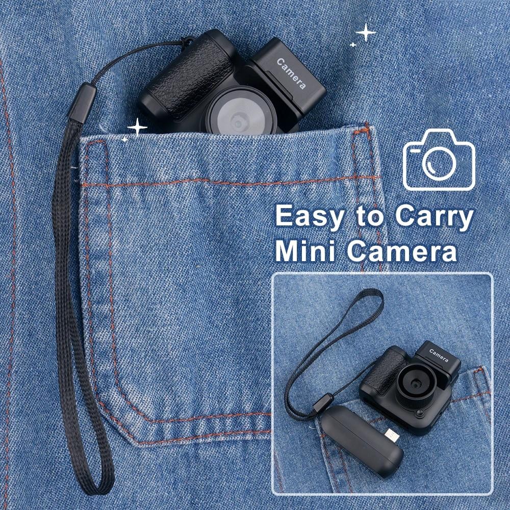 Y4000 HD 1080P มินิกล้องแบบพกพา Pocket Cam พร้อมหน้าจอ LCD กล้องดิจิตอลแสงแฟลชเครื่องบันทึกวิดีโอนักเรียนกล้องวิดีโอขนาดเล็ก