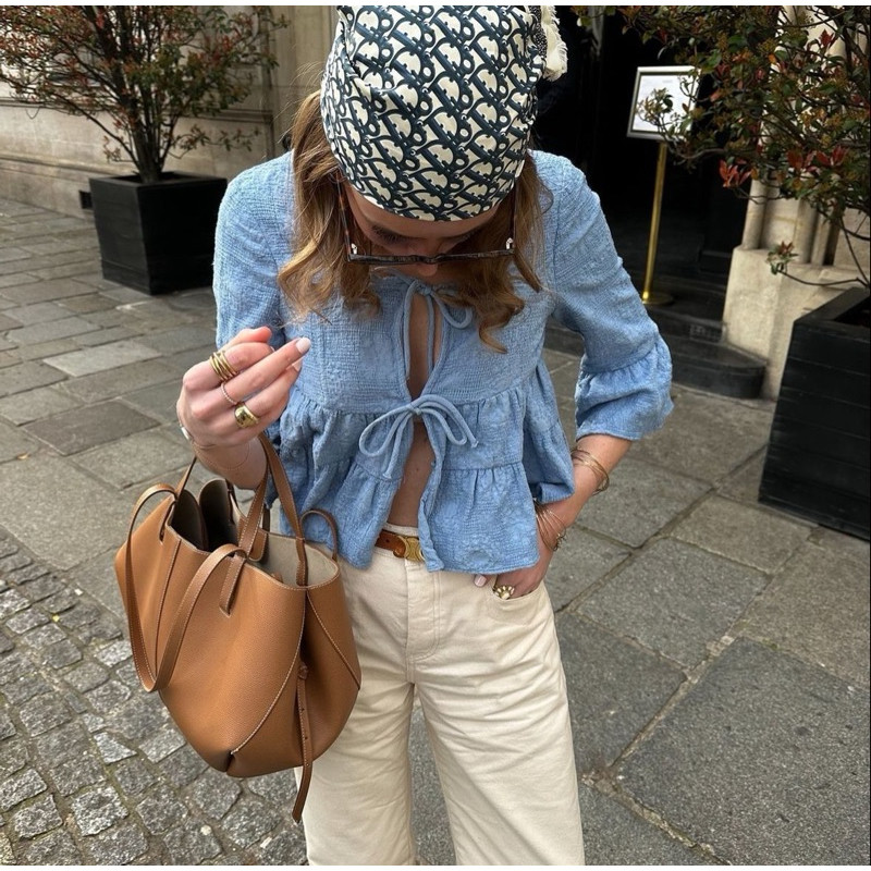 (Pre-order) 3-4 weeks Polene cyme mini (camel)