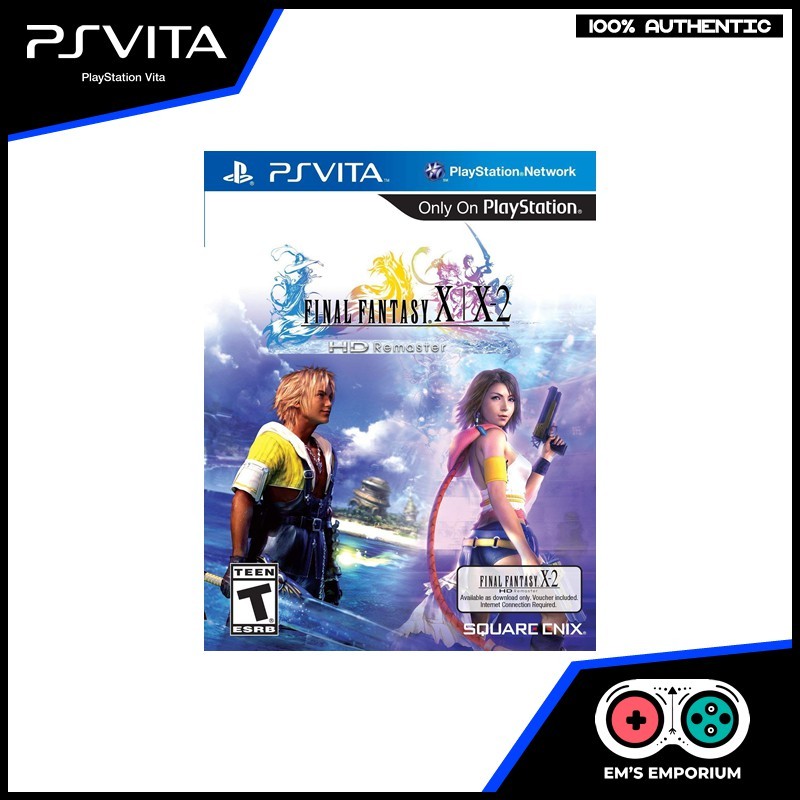 ในสต็อก PS Vita Games Final Fantasy X X2 HD