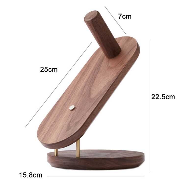 Solid Eforchina Wood Hair Dryer Storage Bracket For Dyson