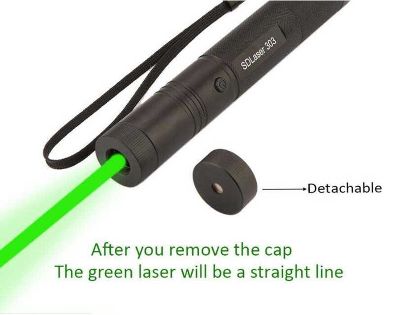 HOT 🍀 Er Powerful Lazer Torch 500000M 532Nm Green Light Pointer High Power Beam Burning Match