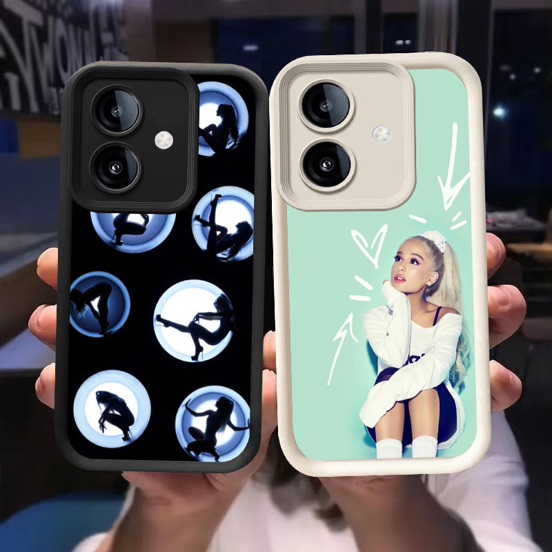 O-40 Ariana Grande Casing สําหรับ OPPO A3 A3X A5 Pro 5G สีดําและสีขาว
