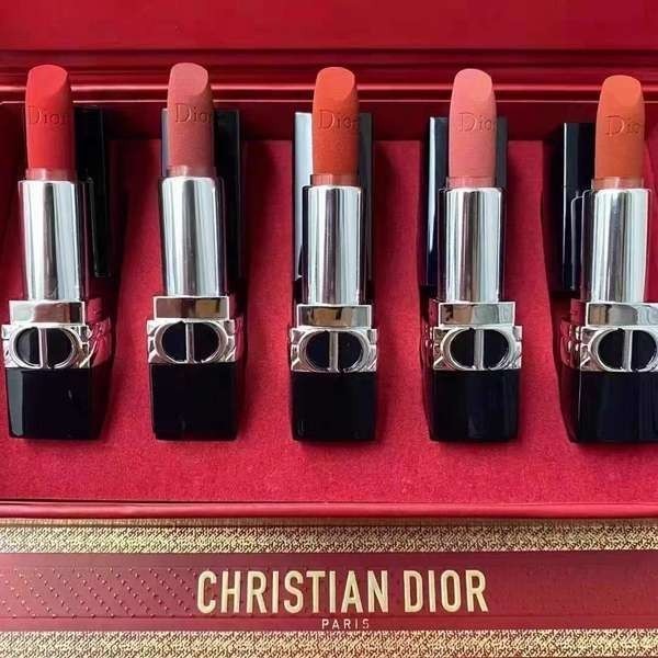 ลิป dior ของแทั dior lip glow Dior Lipstick Sample Set Velvet Matte 999 Moisturizing Lipstick Valen