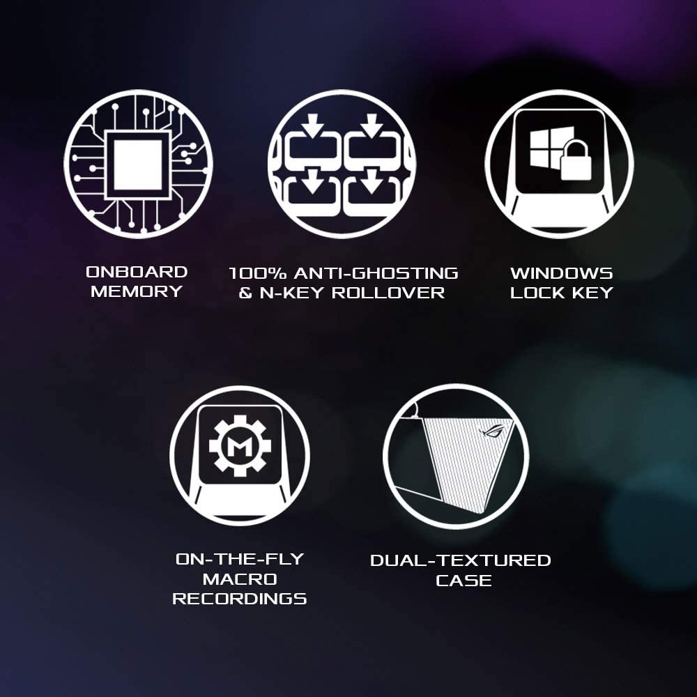 ASUS ROG Strix Scope NX TKL Deluxe wired mechanical RGB gaming keyboard for FPS games