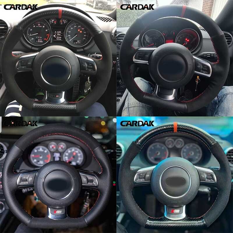 ி ชุดพวงมาลัยรถยนต์สำหรับ Audi TTS (8J) 2006-2013 2014 A3 S3 (8P) Sportba