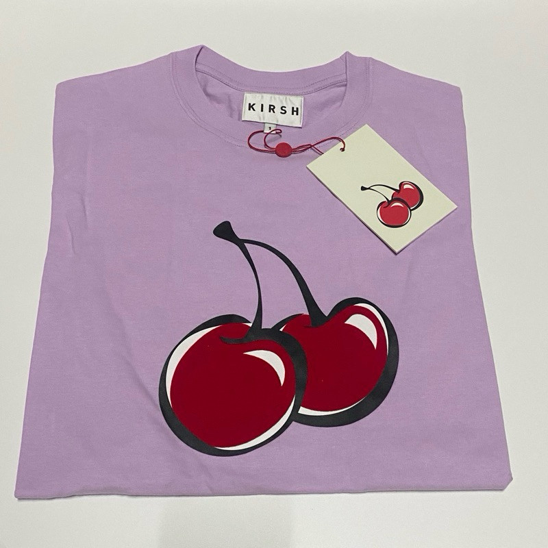 เสื้อยืด KIRSH วอนยอง ของแท้ ใหม่  เสื้อยืดแขนสั้น Size 1 Kirsh cherry
