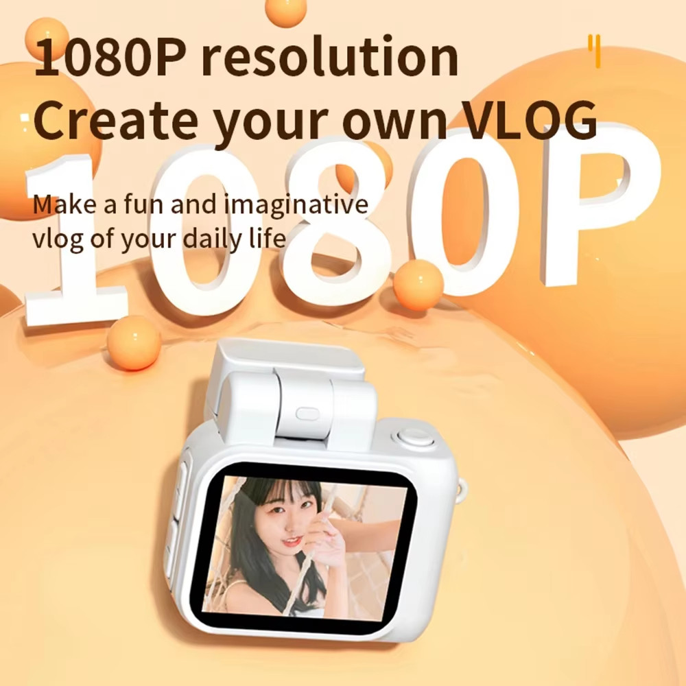Y4000 HD 1080P มินิกล้องแบบพกพา Pocket Cam พร้อมหน้าจอ LCD กล้องดิจิตอลแสงแฟลชเครื่องบันทึกวิดีโอนักเรียนกล้องวิดีโอขนาดเล็ก