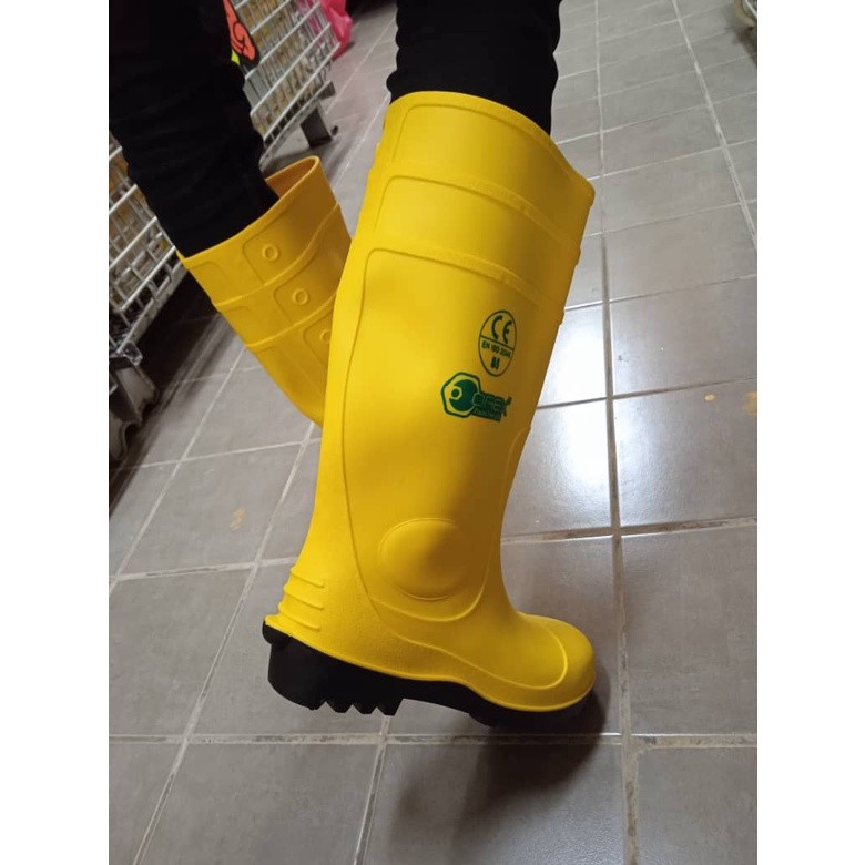 ในสต็อก OREX SAFETY YELLOW RUBBER BOOT