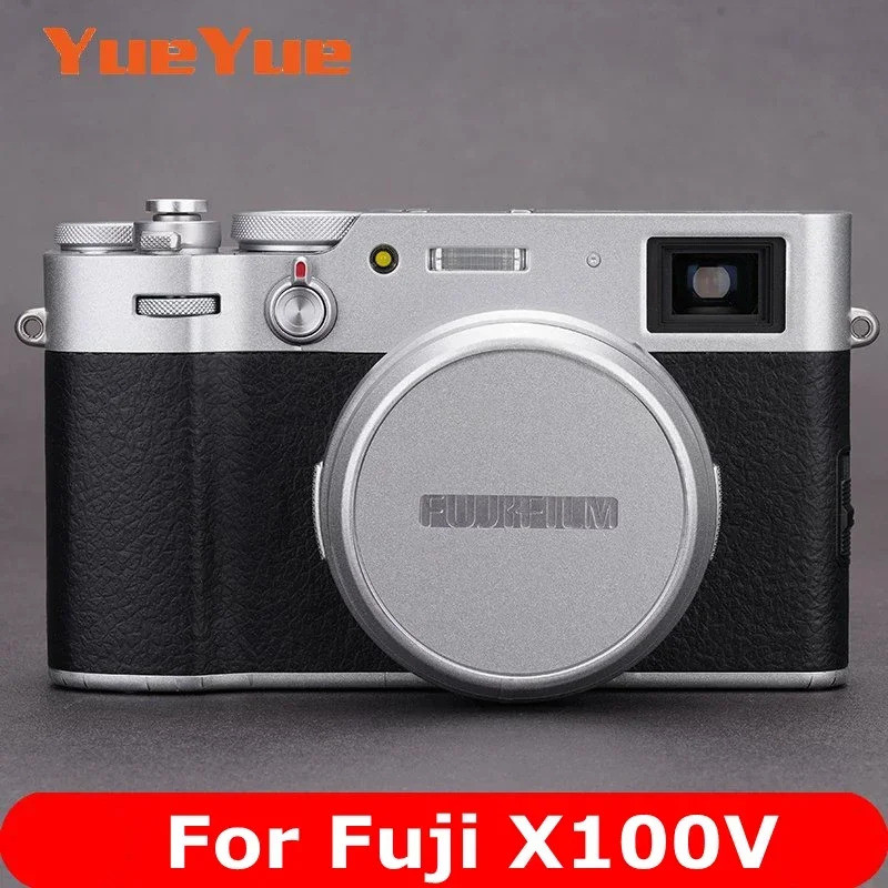 สําหรับ Fuji Fujifilm X100V Anti-Scratch กล้องสติกเกอร์ Coat Wrap ฟิล์มป้องกัน Body Protector ผิวฝาค