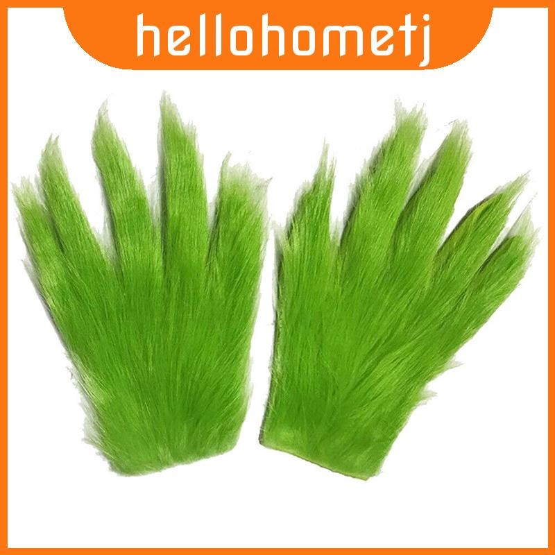 ถุงมือคอสเพลย์ Christmas Grinch Stole สําหรับเด็กและผู้ใหญ่และ Cuddy**