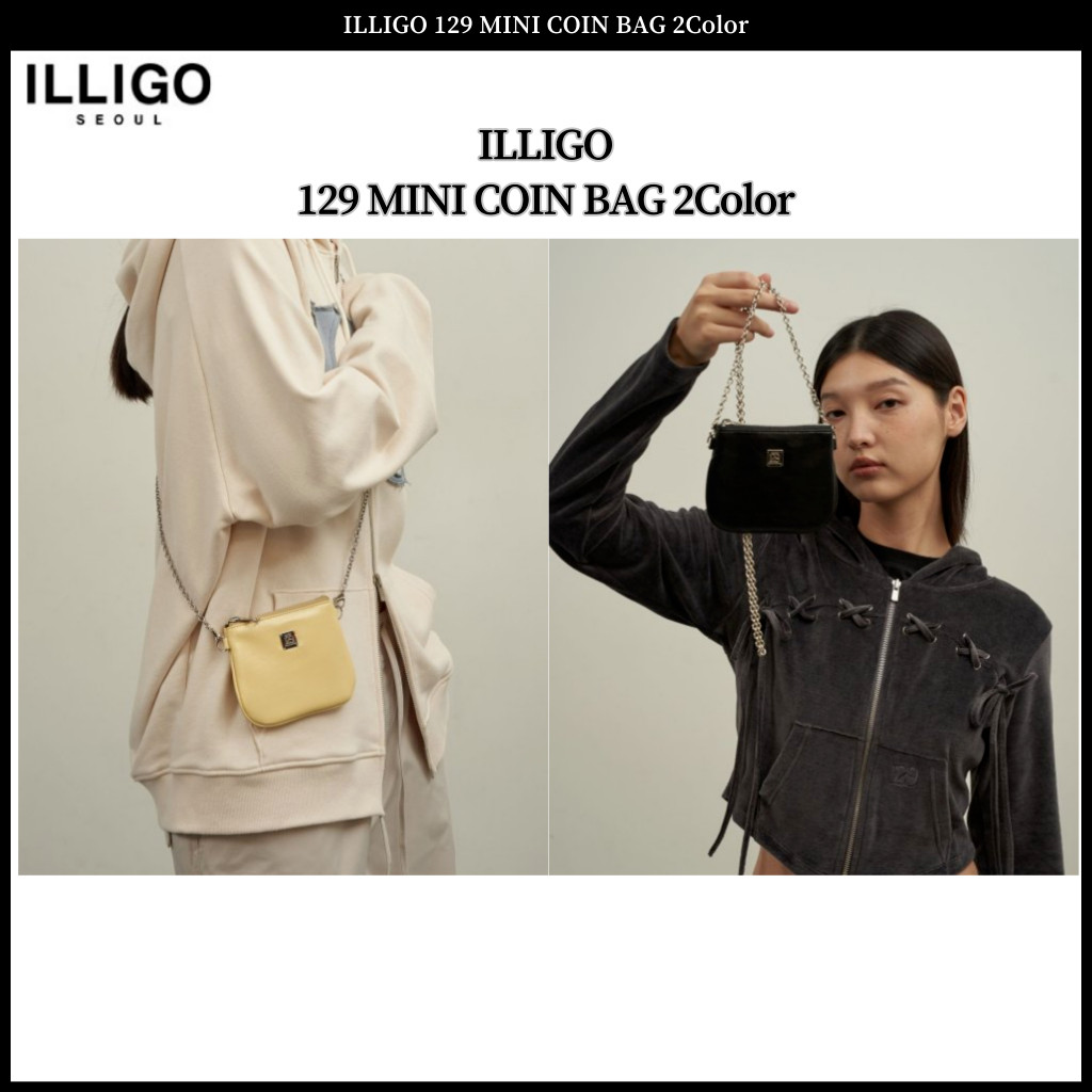 ♞Illigo 129 กระเป ๋ าใส ่ เหรียญขนาดเล ็ ก 2 สี FVB
