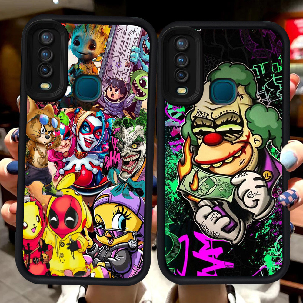 S-56 เคส Joker สําหรับ VIVO Y91C Y3 Y17 Y15 Y12 ฝาครอบ