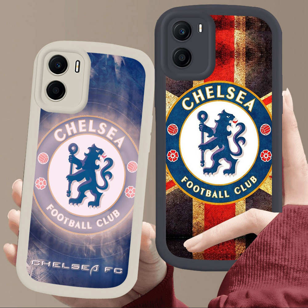 J-18 c-chelsea ฟุตบอล fc นุ่มสําหรับ OPPO A77 A76 A96 A57 A57S A36 A77S K10 A57E