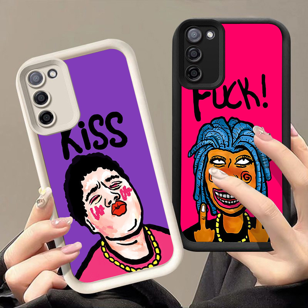 เคสสําหรับ Samsung A10 A72 J2 M30S J4 J7 J6 A7 M21 Prime Plus Pro 5G Q-91 KiSS