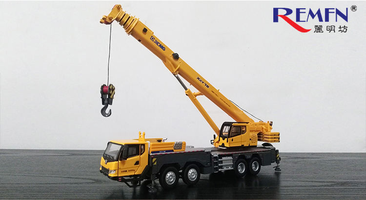 ใหม่ XCT75 Tons Full Ground Crane Alloy 70K Engineering Crane รุ่น 1: 50