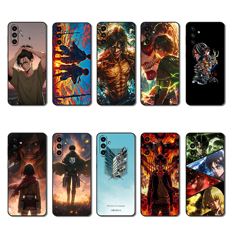 SAMSUNG เคสโทรศัพท์สีดําแฟชั่นสําหรับSamsung M40 M40S M42 M54 M14 M34 M62 F54 Quantum 2 GR14 โจมตีบน