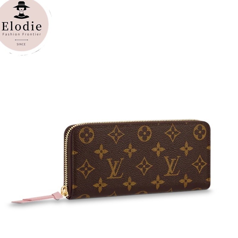 หลุยส์วิตตอง Louis Vuitton Clémence Wallet LV Bag Women's Long Wallet กระเป๋าใส่บัตร