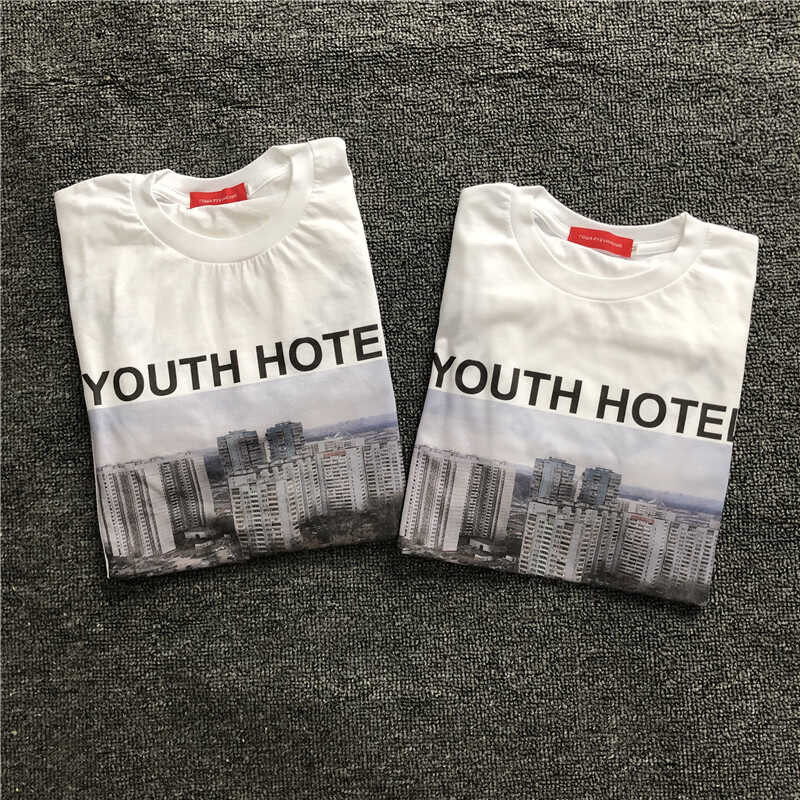 ▥ Gosha Building Long - Sleeve Youth Hotel รัสเซีย 032C HD พิมพ์ดิจิตอล Matsu