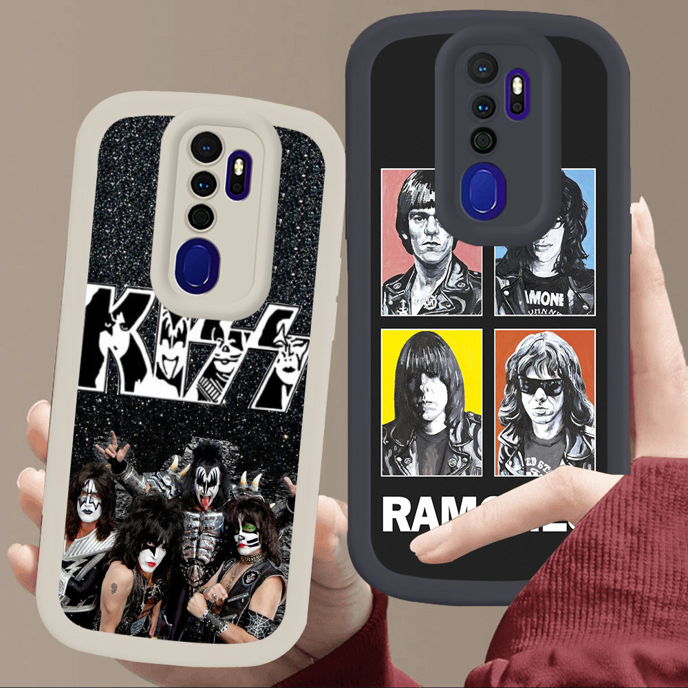 J-14 แฟชั่น Rock Band Cover Soft Case สําหรับ OPPO A9 A5 2020 A11 A11X
