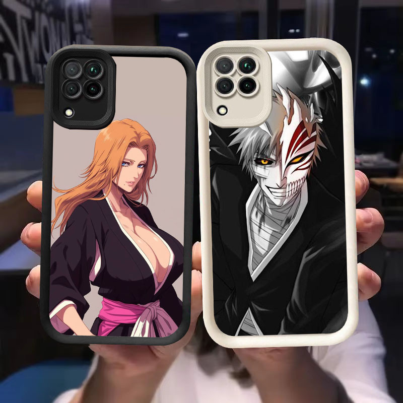 O-68 Bleach Casing สําหรับ Samsung Galaxy A22 A12 5G สีดําและสีขาว