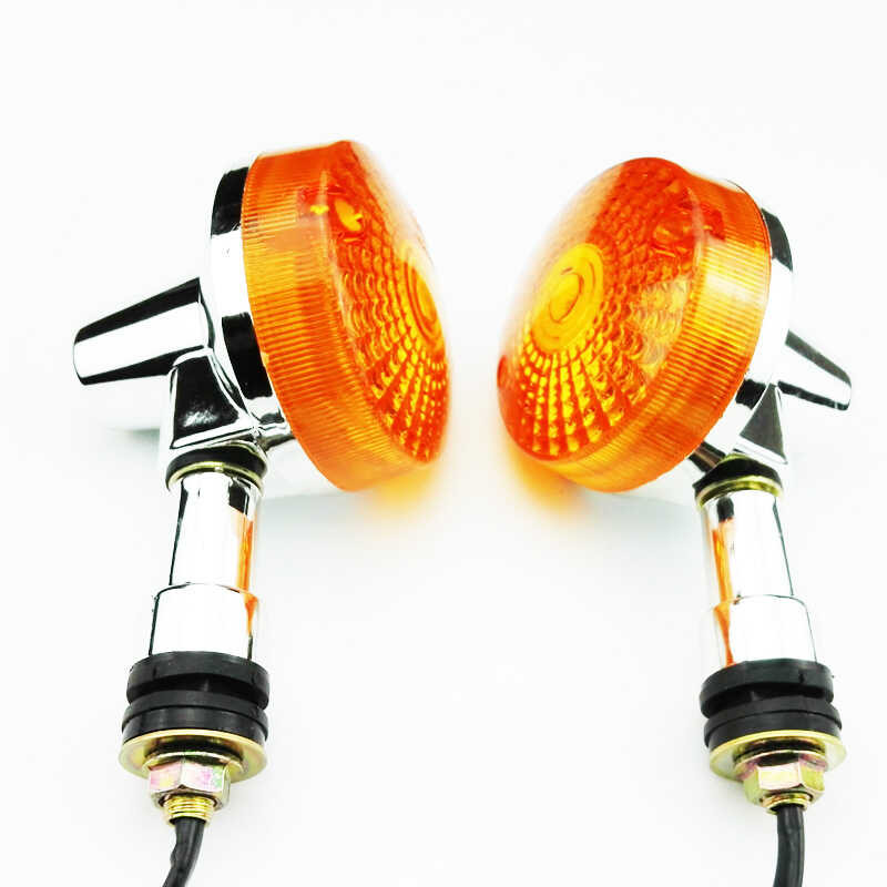 Δ ต้นฉบับวินเทจ 2Pcs 12V รถจักรยานยนต์ Gn125 GN 125 Hj125-8 Gs125 ไ