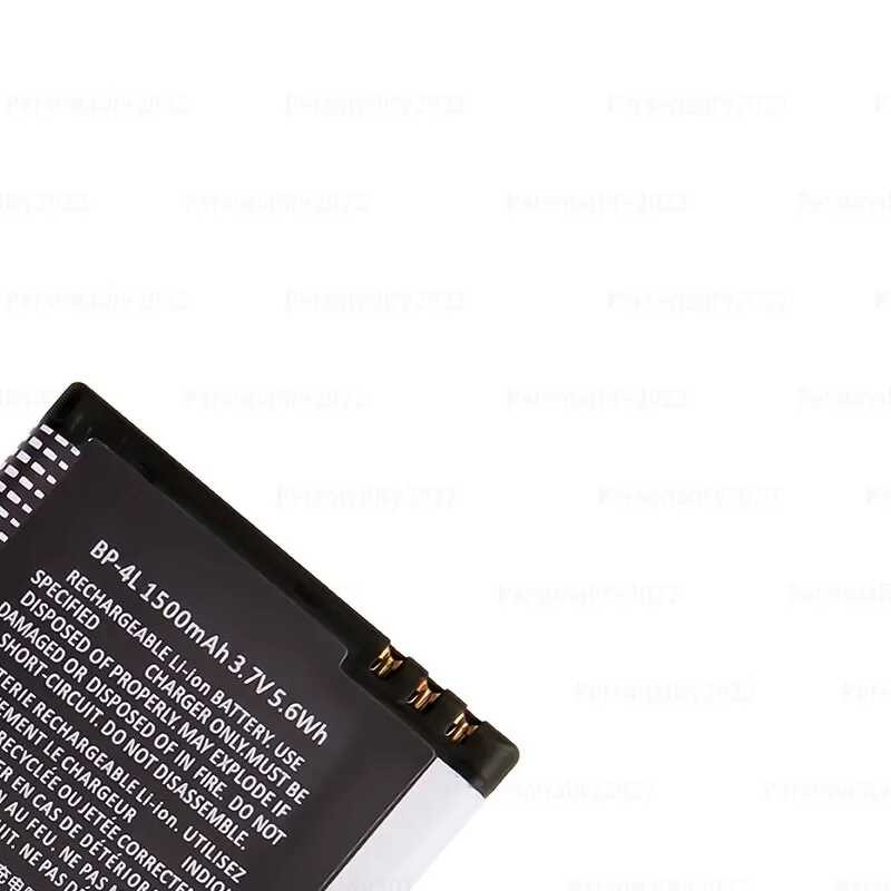 Δ BP 4L 1500Mah Bp-4L แบตเตอรีลิเธียมแบบชาร์จไฟสำหรับ E71 E52 E6