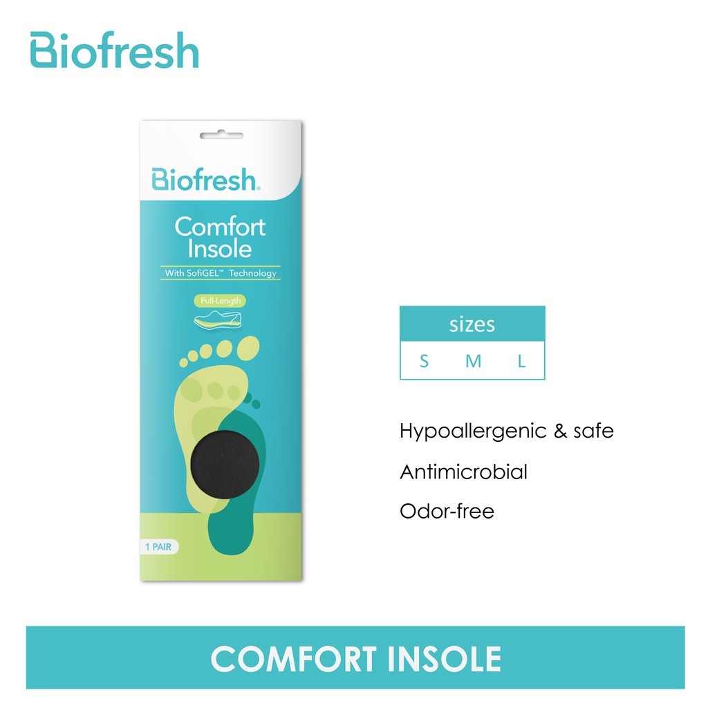 ในสต็อก Biofresh Full Length Comfort Insole BMHI03