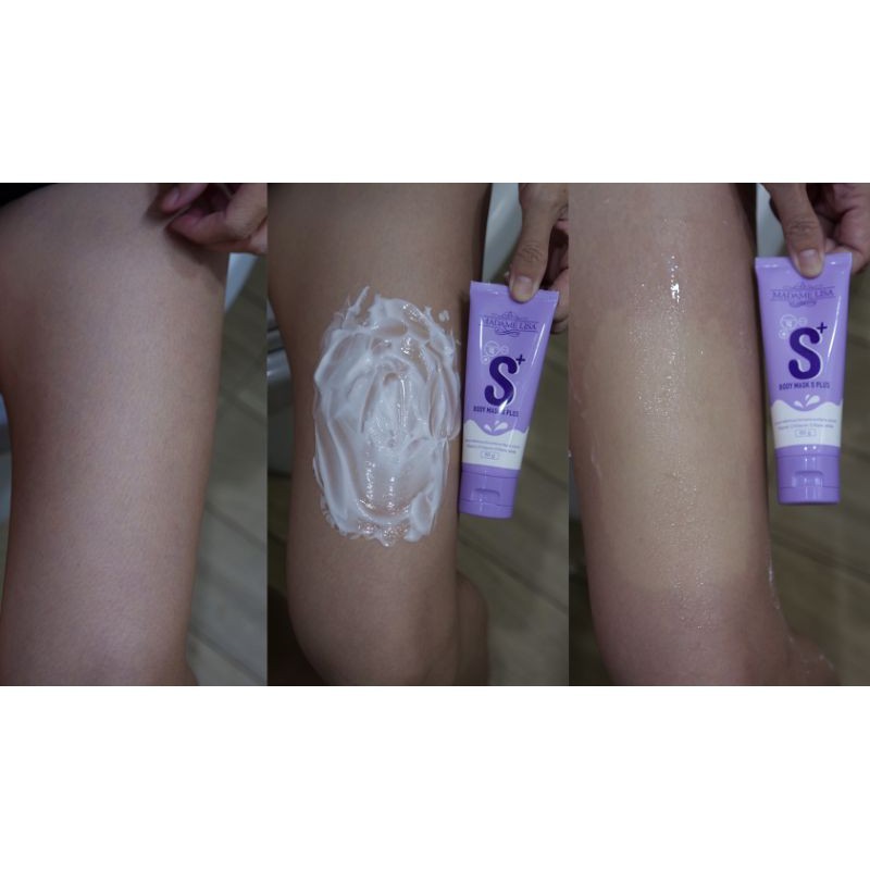 มีเก็บปลายทาง+ส่วนลด ของแท้ 100% มาดามลิซ่า Madame Lisa Mask S+ เอส พลัส ครีมขาว ผิวขาว ลดสิว ความง