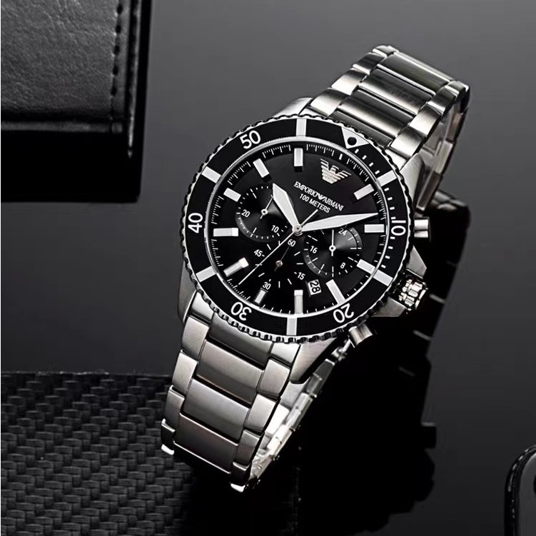 EMPORIO ARMANI รุ่น AR11360 Mens Diver Chronogrph  นาฬิกาชาย