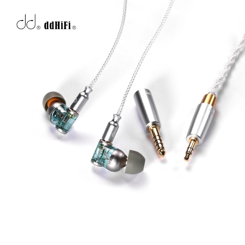 Ddhifi E2023 Janus3 หูฟังไดนามิก 10 มม. พร้อมสายเคเบิลหูฟัง MMCX และปลั๊ก 3.5 มม. 4.4 มม. แบบเปลี่ย