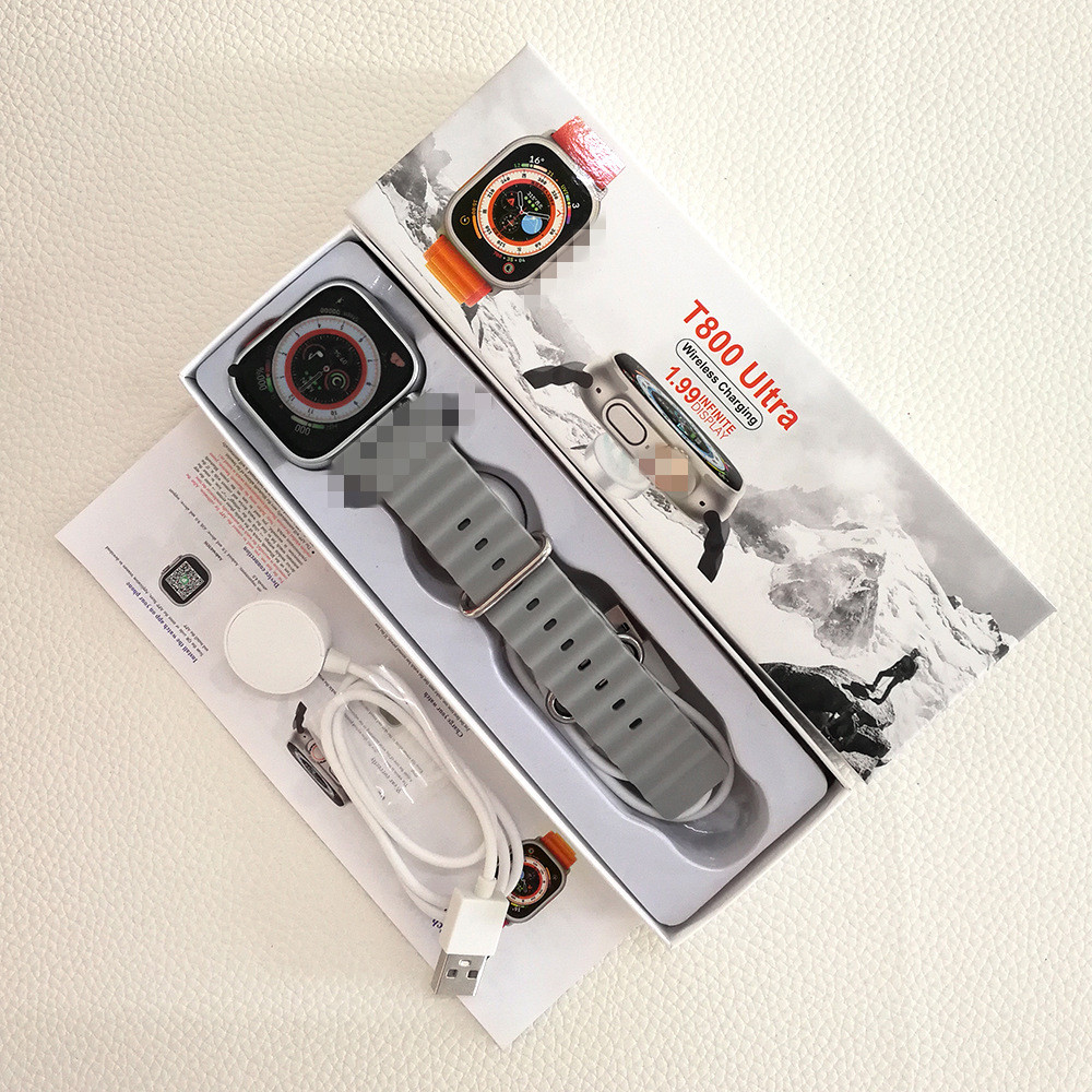 แหล่งที่มาของโรงงาน T800ultra2 นาฬิกาอัจฉริยะ Huaqiangbei s8ultra นาฬิกานาฬิกาสปอร์ตสำหรับผู้ชาย