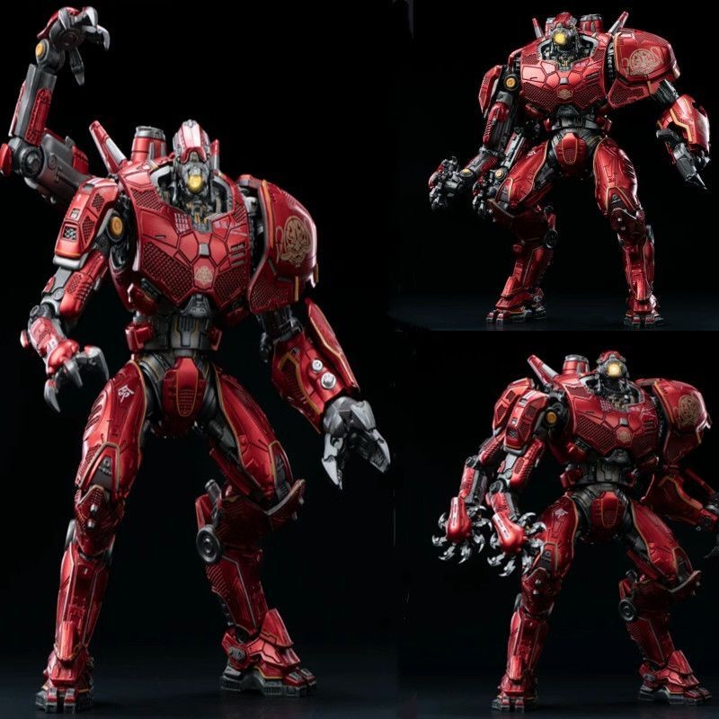 Neca Pacific Rim Storm Crimson จีน Mech เด็กผู้ชายสามารถ Hand Make ตุ๊กตาหุ่นยนต์ของเล่น