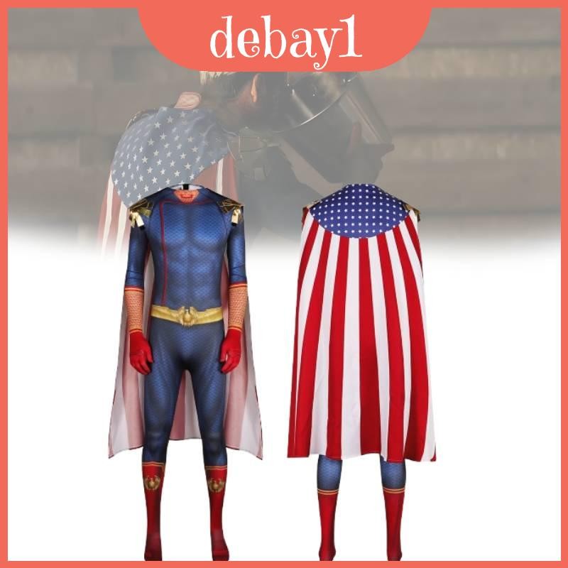 Stylish Homelander Blue คอสเพลย์เสื้อคลุมสําหรับเด็กผู้ชาย Performance เครื่องแต่งกาย Stage