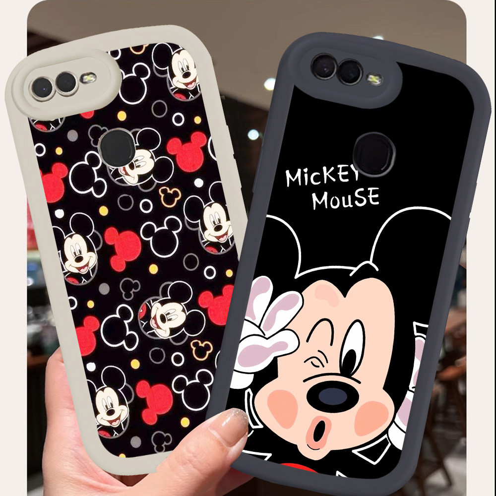 J-24 mickey mouse Soft สําหรับ OPPO Realme C2 C1 A1K A5 A12E C2S A3S A7 A5S A12 A12S A11K