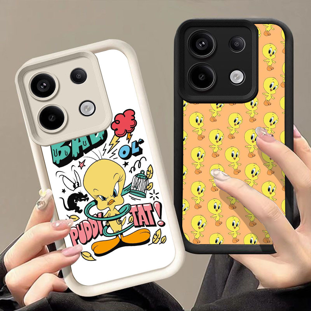 เคสสําหรับ Xiaomi Redmi หมายเหตุ POCO M6 X6 X7 14 13 Pro Plus 5G Q-84 Twety
