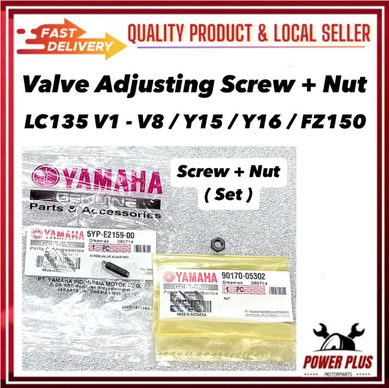Yamaha Y15ZR Y15 LC135 135LC V1 V2 V3 V4 V5 V6 V7 V8 Y16ZR Y16 ZR FZ150 Rocker Arm Tappet สกรูวาล์วป
