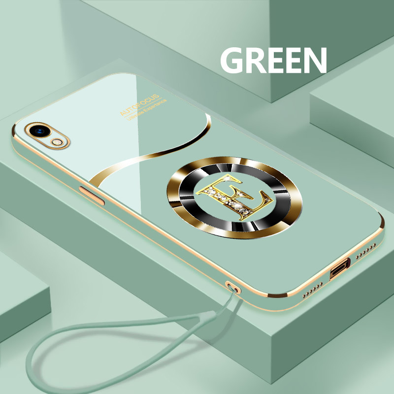 Custom Letter E Softcase สําหรับ VIVO Y91C Y91i Y66 Y67 Y71 Y73 Y75 4G Y75 5G Y81 Y81i Y83 Y85 Y89 Y