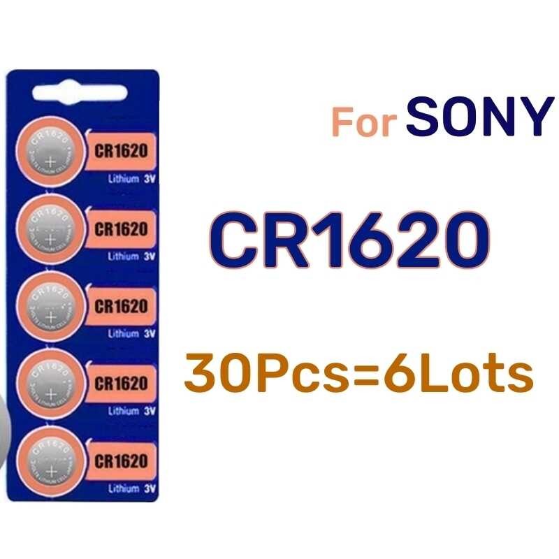 Δ 30 ชิ้น Sony แบตเตอรี่ลิเธียม Lm1620 Br1620 Ecr1620 Cr1620 5009Lc ปุ่