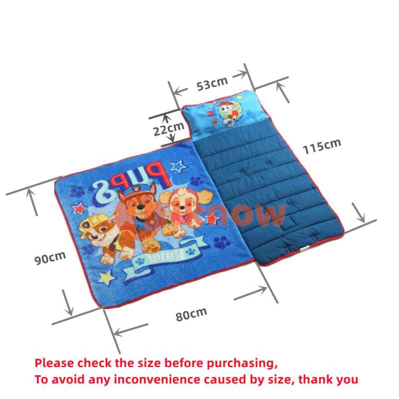 Paw Patrol โรงเรียนอนุบาลเสื่อนอนกลางวัน, ผ้าห่มขนแกะปะ