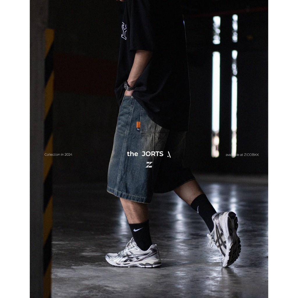 ZICO.BKK Baggy Denim Jorts