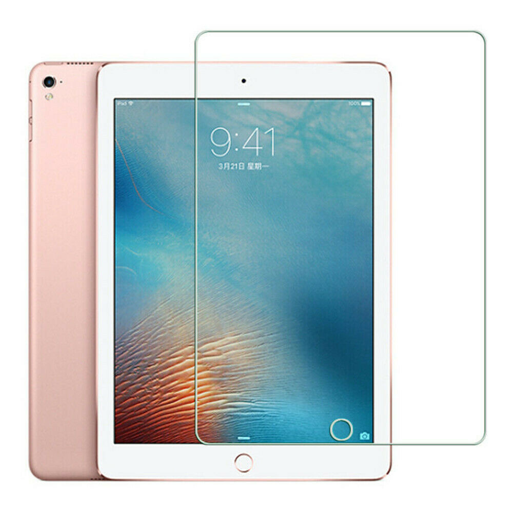 ในสต็อก กระจกนิรภัยป้องกันหน้าจอสําหรับ iPad Air 1st Generation / Air 2 /iPad Pro 9.7 2016 / iPad 9.