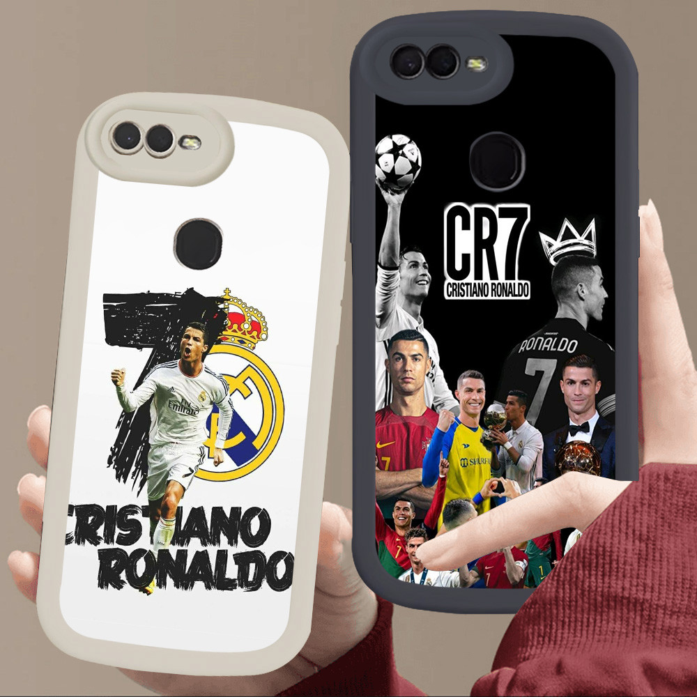J-16 CR7 Ronaldo Soft Cover Case สําหรับ OPPO Realme C2 C1 A1K A5 A12E C2S A3S A7 A5S A12 A12S A11K