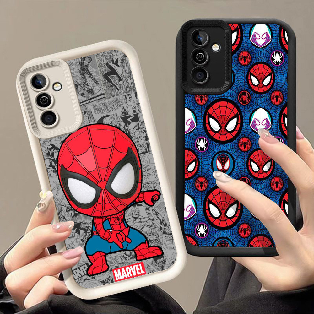 SAMSUNG สําหรับSamsung A23 A32 A13 A52S A53 A73 S24 FE A52 A33 5G A17 Q-27 Spiderman