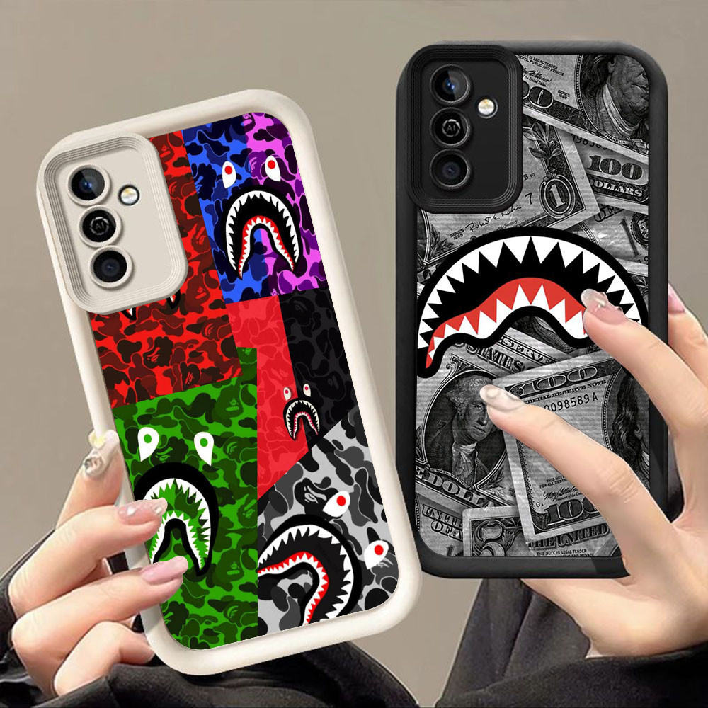 SAMSUNG เคสสําหรับSamsung S25 Ultra A24 A25 A34 A05S A35 A14 A15 A04s A16 A54 A26 A36 A56 5G Q-85 Ba