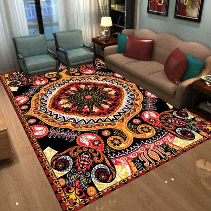For Htorage Living Room Area Rugs Large Non-Slip Bath Entrance Door Mat Printed Carpet Bedroom Pa