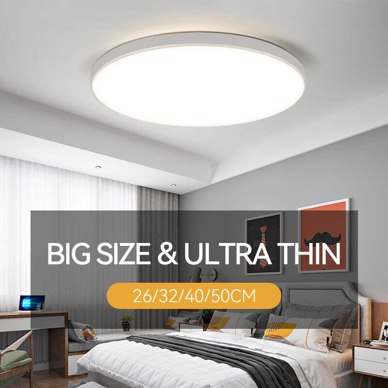 【Ready 🍀 Stock】Canmeijia Ultra Thin Led Lamp 18W 30W 40W 72W Modern Panel Ceig Lights For Li